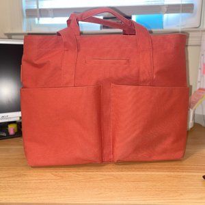 RARE Dagne Dover LARGE Vida Canvas Tote (Discontinued Hot Sauce Color)